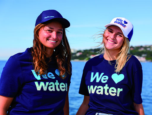 Boot Düsseldorf - T-Shirt - We love water