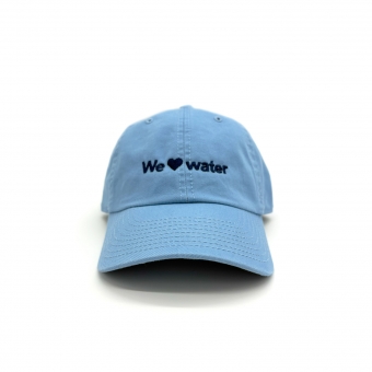 Cap hellblau - We love water